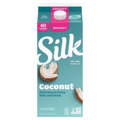Silk Coconut Milk Unsweetened 64 oz