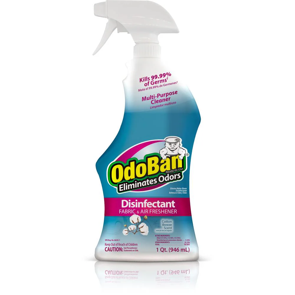 Odoban Disinfectant Fabric & Air Freshener Cotton Breeze 33 oz