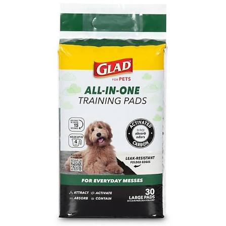 Glad Activated Carbon Training Pads 30 ct