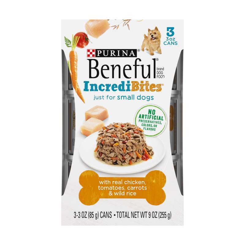 Purina Beneful Incredibites Chicken, Tomatoes, Carrots & Rice 9 oz