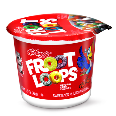 Froot Loops Cereal Cup 1.5 oz
