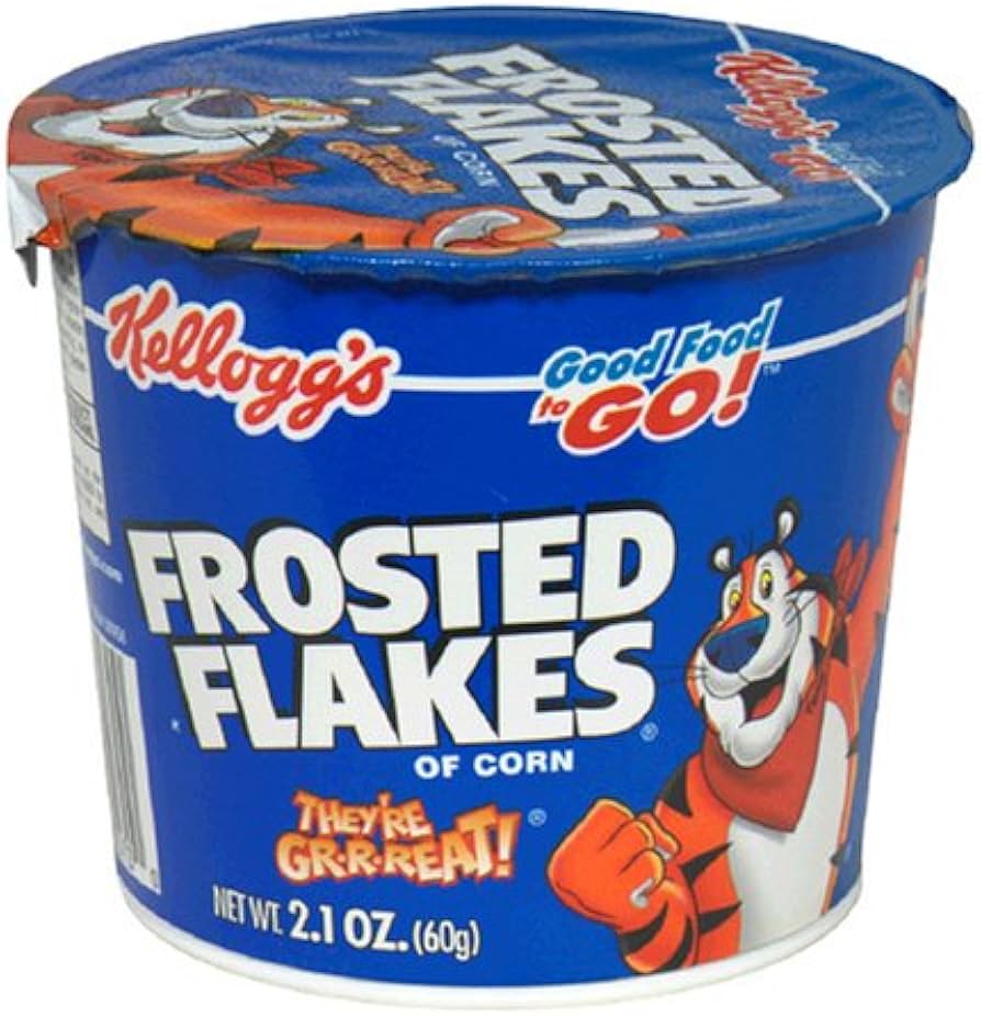 Frosted Flakes Cereal Cup 2.1 oz