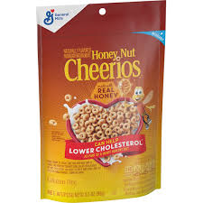Honey Nut Cheerios Cereal Pouch 3.5 oz