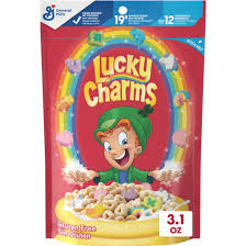 Lucky Charms Cereal Pouch 3.1 oz