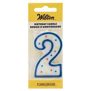 Wilton Birthday Numeral Candle #2