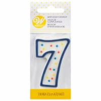 Wilton Birthday Numeral Candle #7