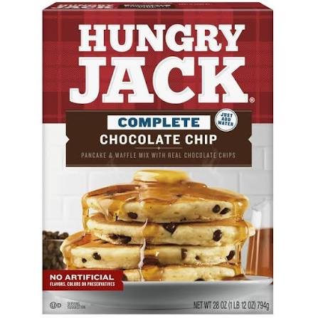 Hungry Jack Chocolate Chip Pancake and Waffle Mix 32 oz 