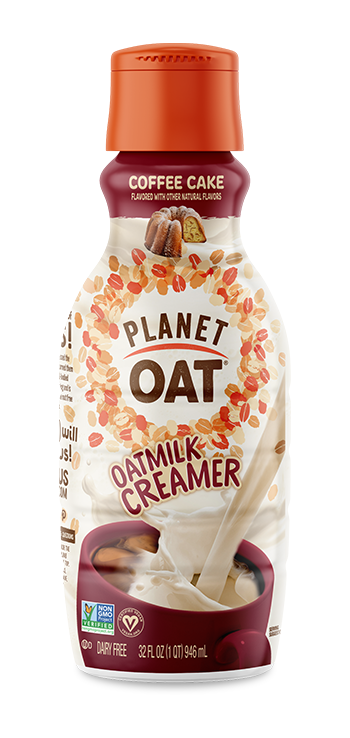Planet Oat Coffee Cake  Oatmilk Creamer 32 oz