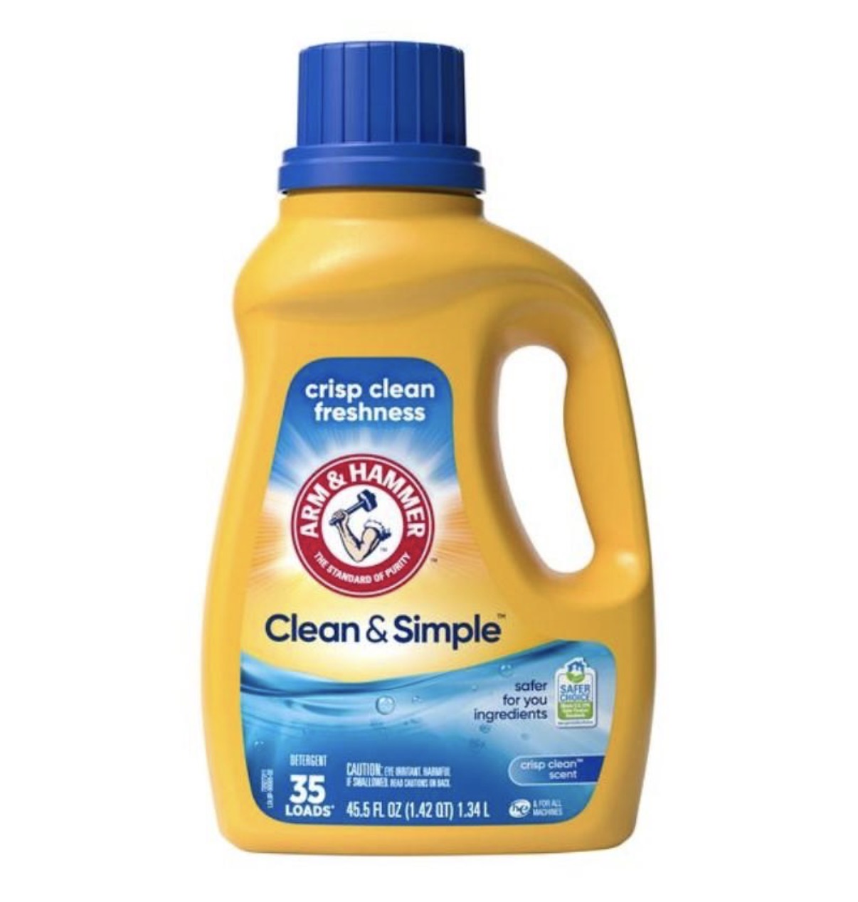 Arm & Hammer Clean & Simple Detergent 45.5 oz