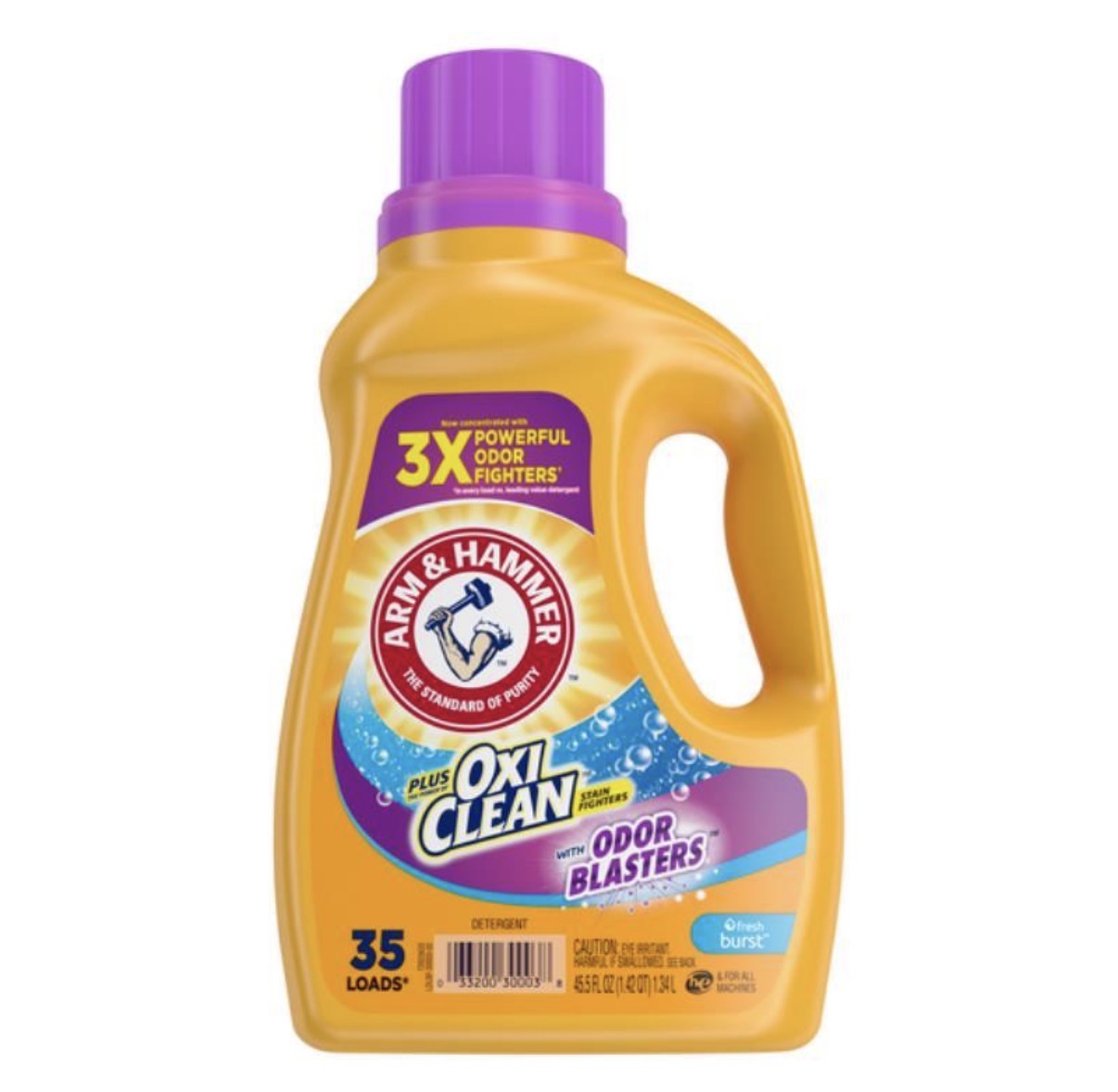 Arm & Hammer Plus OxiClean Odor Blasters Laundry Detergent 45.5 oz