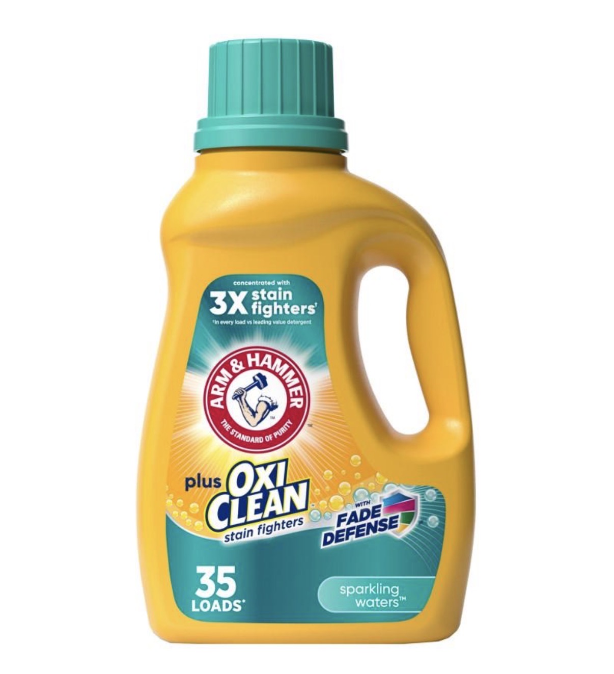 Arm & Hammer Sparkling Waters Oxi-Clean with Fade Defense Laundry Detergent 45.5 oz