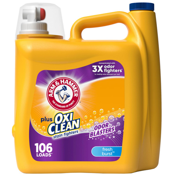 Arm & Hammer Plus OxiClean Odor Blasters Laundry Detergent 138 oz