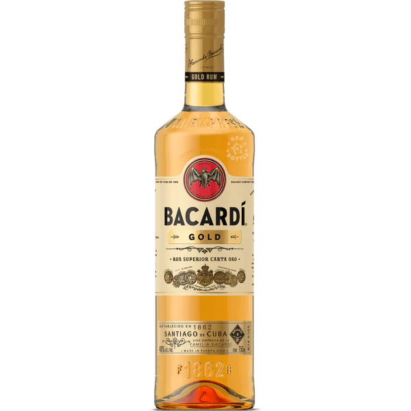 Bacardi Gold Rum 760 ml