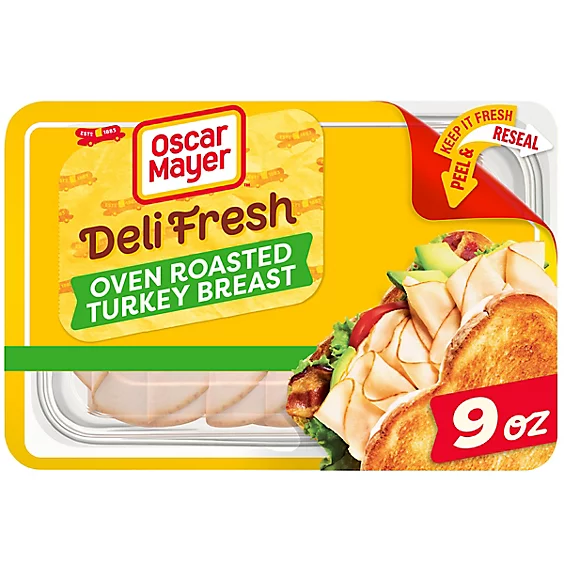 Oscar Mayer Deli Fresh Oven Roasted Turkey Breast 9 oz