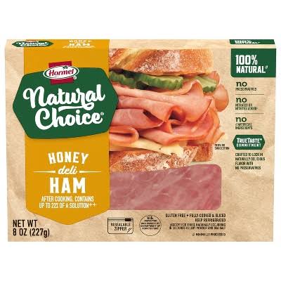 Hormel Natural Choice Honey Deli Ham 8 oz