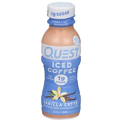 Quest Iced Coffee Vanilla Latte 10 oz