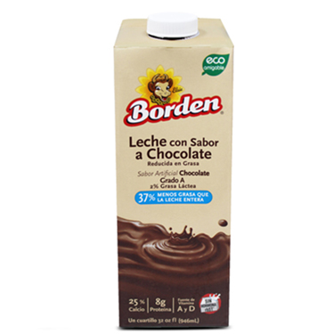 Borden Leche con Sabor a Chocolate 32 oz