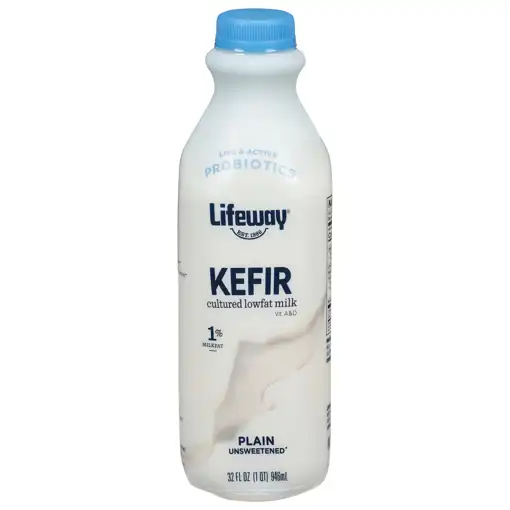 Lifeway Probiotic Kefir 1% Milkfat Plain Unsweetened 32 oz