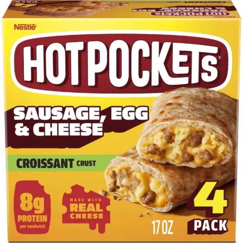 Hot Pockets Sausage, Egg & Cheese Croissant Crust 17 oz