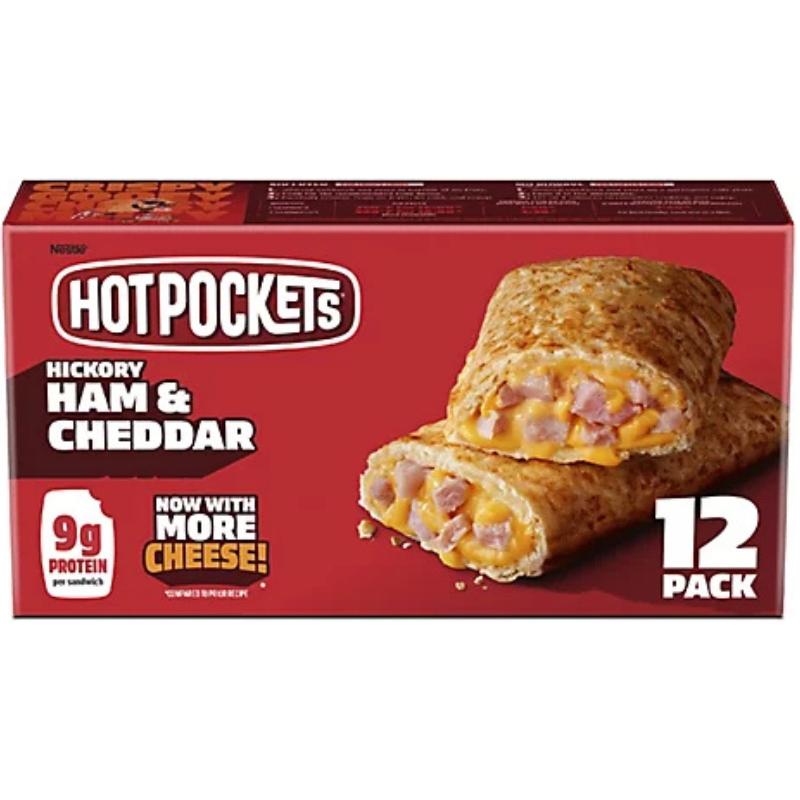 Hot Pockets Ham & Cheddar 54 oz