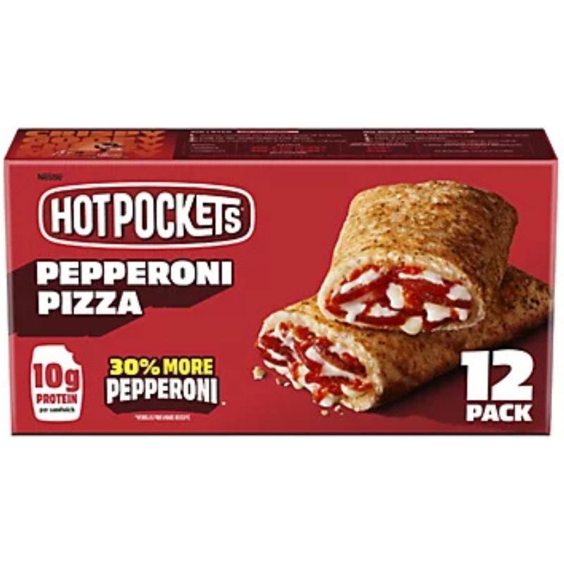 Hot Pockets Pepperoni Pizza 54 oz