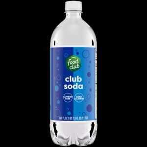 Food Club Club Soda 33.8 oz