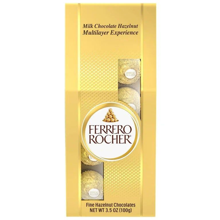 Ferrero Rocher Milk Chocolate Hazelnut 3.5 oz