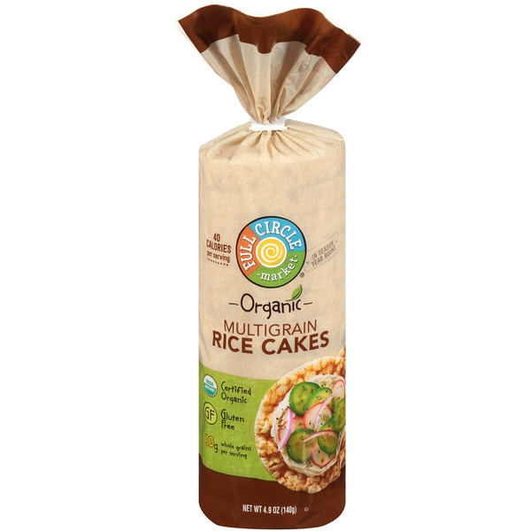 Full Circle Organic Multigrain Rice Cakes 4.9 oz