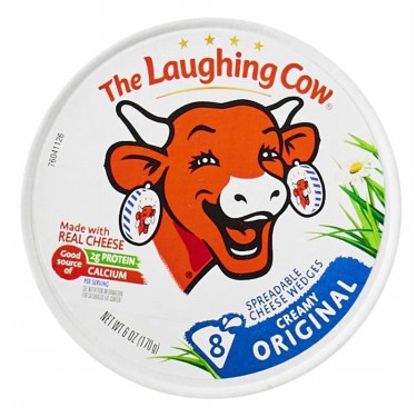 Laughing Cow Spreadable Cheese Wedges 6 oz