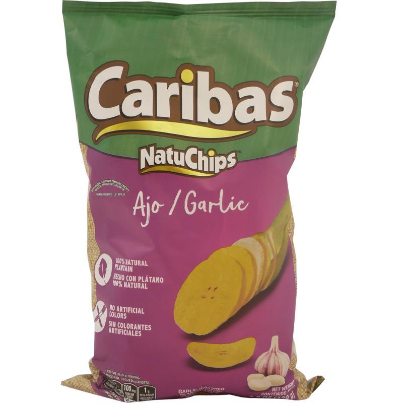 Caribas Natuchips Ajo 4.9 oz