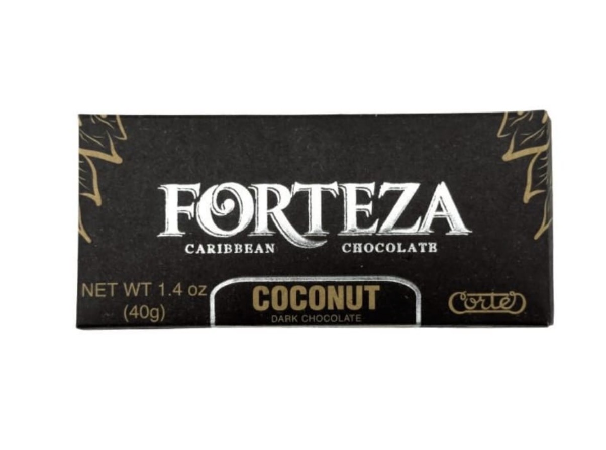 Cortés Forteza Coconut Dark Chocolate 1.4 oz