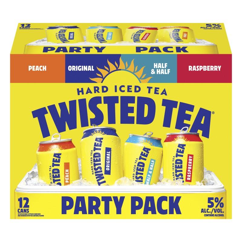 Twisted Tea Hard Iced Tea Party Pack 12-12 oz