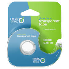 Simply Done Transparent Tape 450 inches