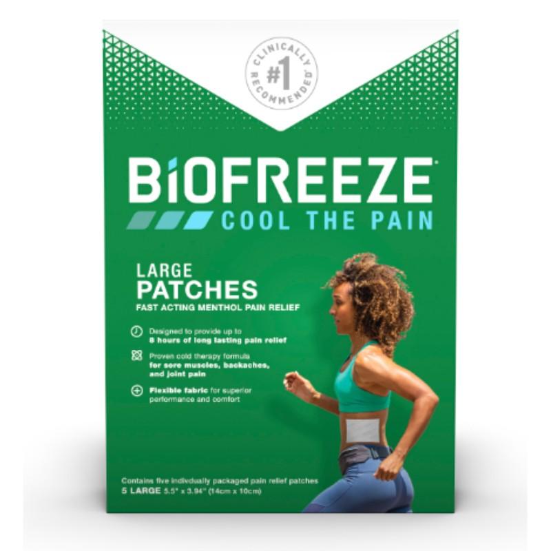 Biofreeze Cool The Pain Large Patches 5 ct