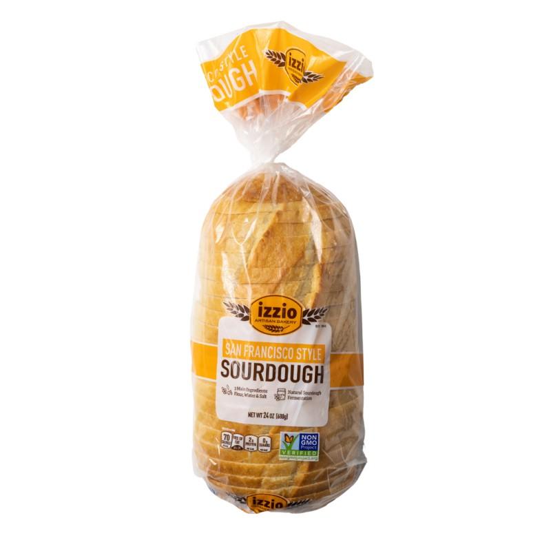 Izzio San Francisco Style Sourdough Sliced Bread 24 oz