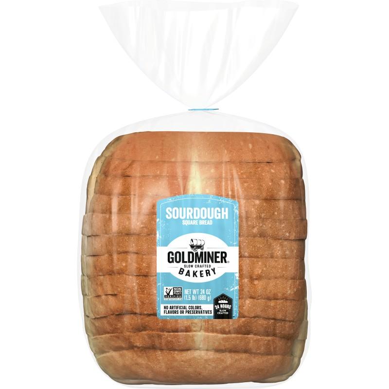 Goldminer Sourdough Square Bread 24 oz