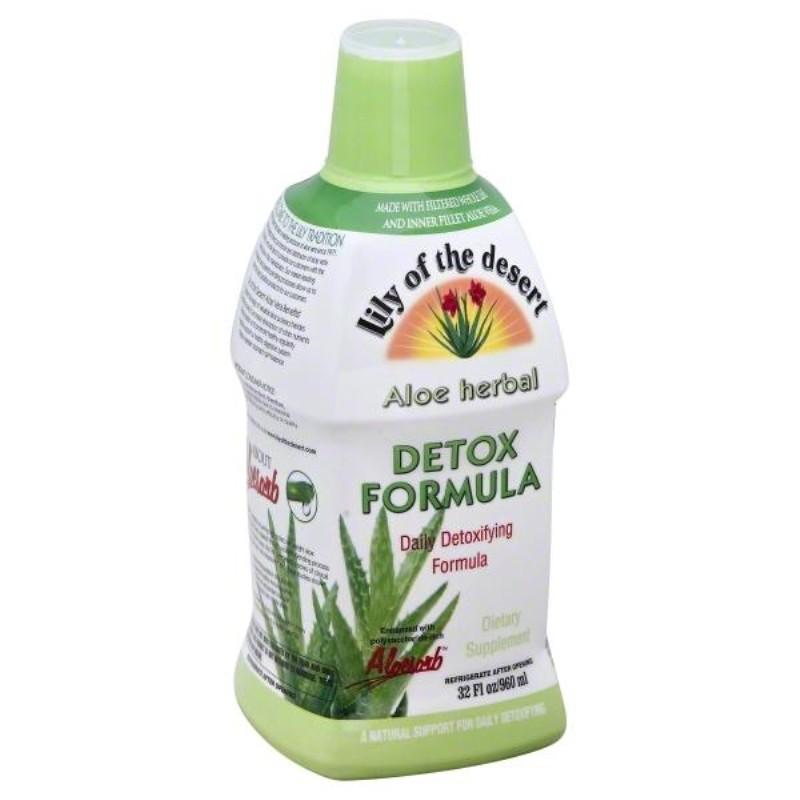Lily Of The Desert Fórmula desintoxicante de aloe vera 32 oz