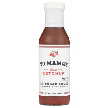 Yo Mama’s Classic Ketchup No Sugar Added 14 oz