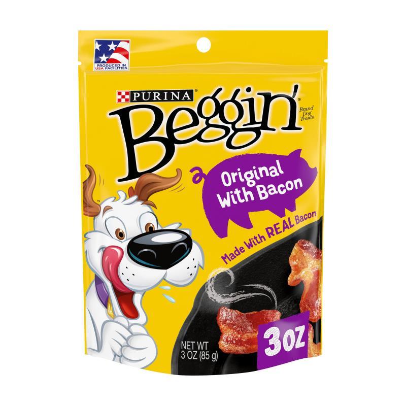 Beggin Strips Original with Bacon 3 oz