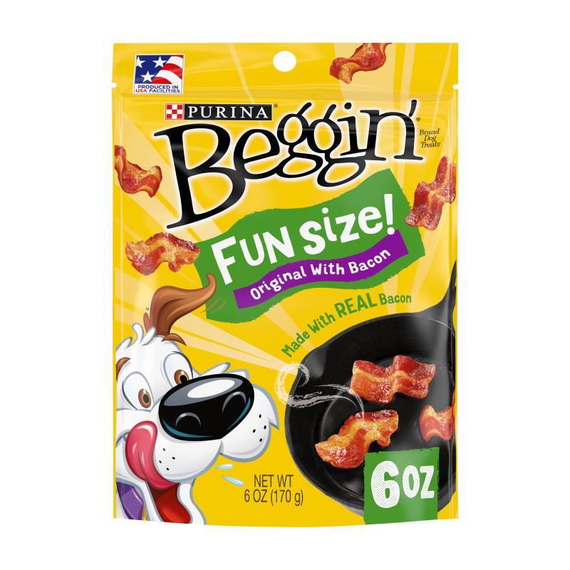 Beggin Strips Fun Size Original with Bacon 6 oz