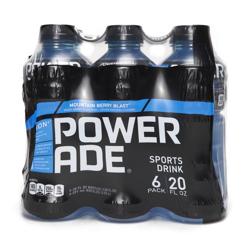 Powerade Mountain Berry Blast 6-20 oz