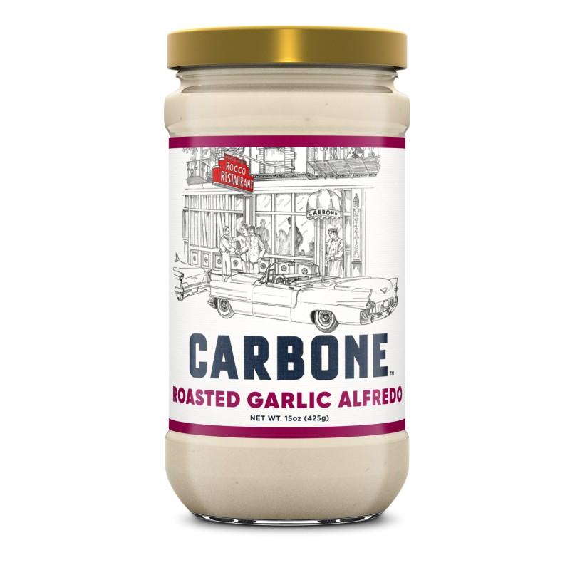 Carbone Roasted Garlic Alfredo Pasta Sauce 15 oz