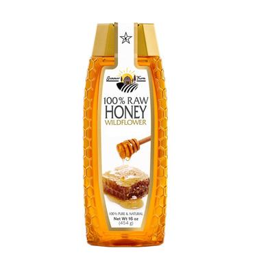 Summer Farm 100% Raw Wildflower Honey 16 oz
