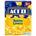 Act II Movie Theater Butter Popcorn 6-2.75 oz