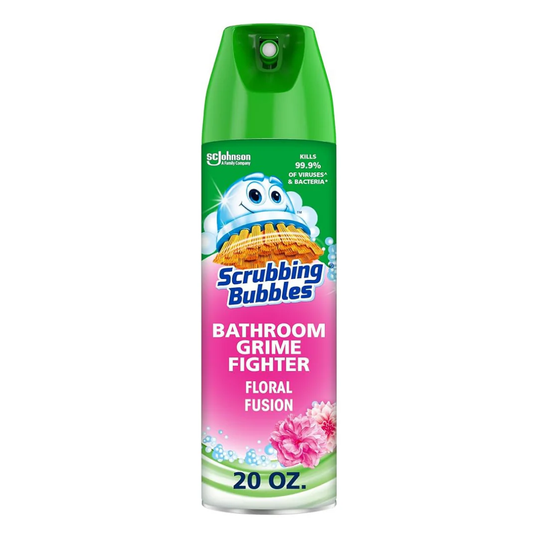 Scrubbing Bubbles Bathroom Grime Fighter Floral Fusion 20 oz
