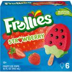 Frollies Strawberry Popsicles 6 ct