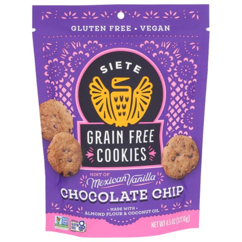 Siete Mexican Vanilla Chocolate Chip Cookies 4.5 oz