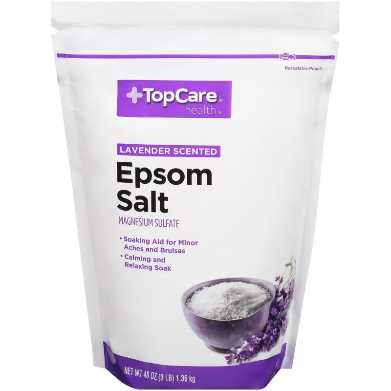 Top Care Epsom Salt Lavender 48 oz