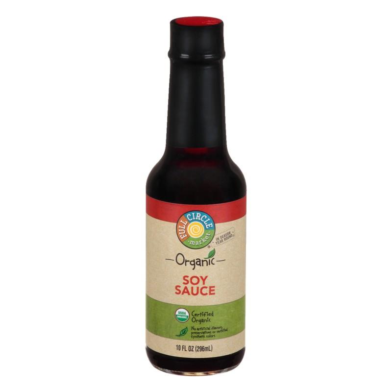 Full Circle Organic Soy Sauce Reduced Sodium 10 oz