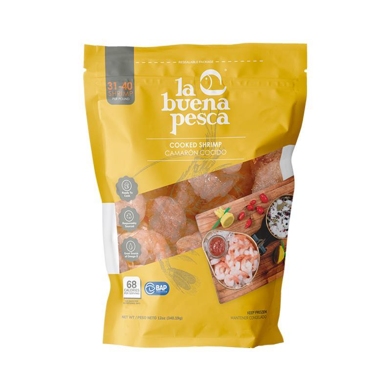 La Buena Pesca Raw Shrimp EZ Peel 31-40 12 oz
